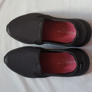VIONIC Julianna Pro Slip On Sneaker, Size 10, black